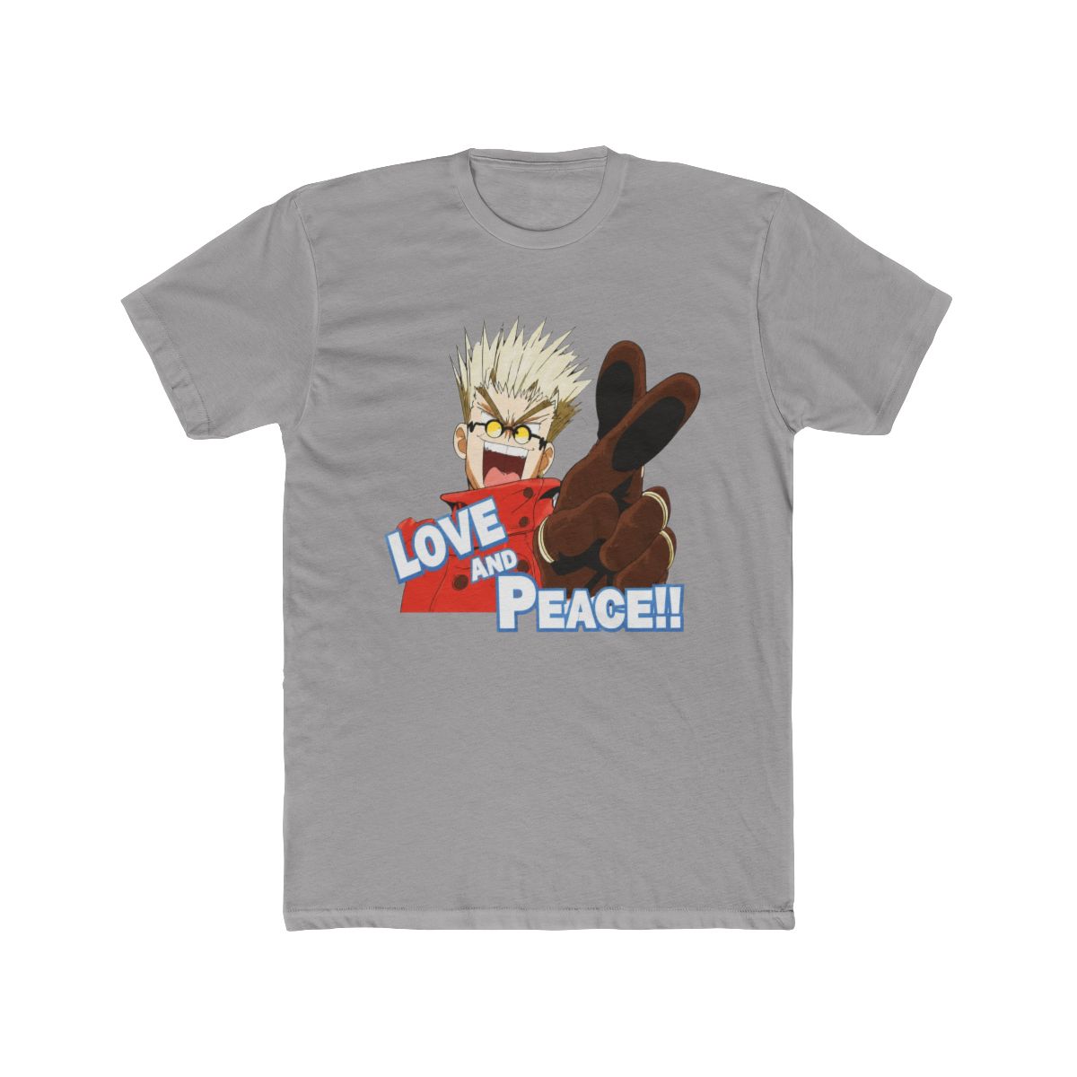 Trigun Love And Peace Girls T Shirt - Official T-Shirts merchandise