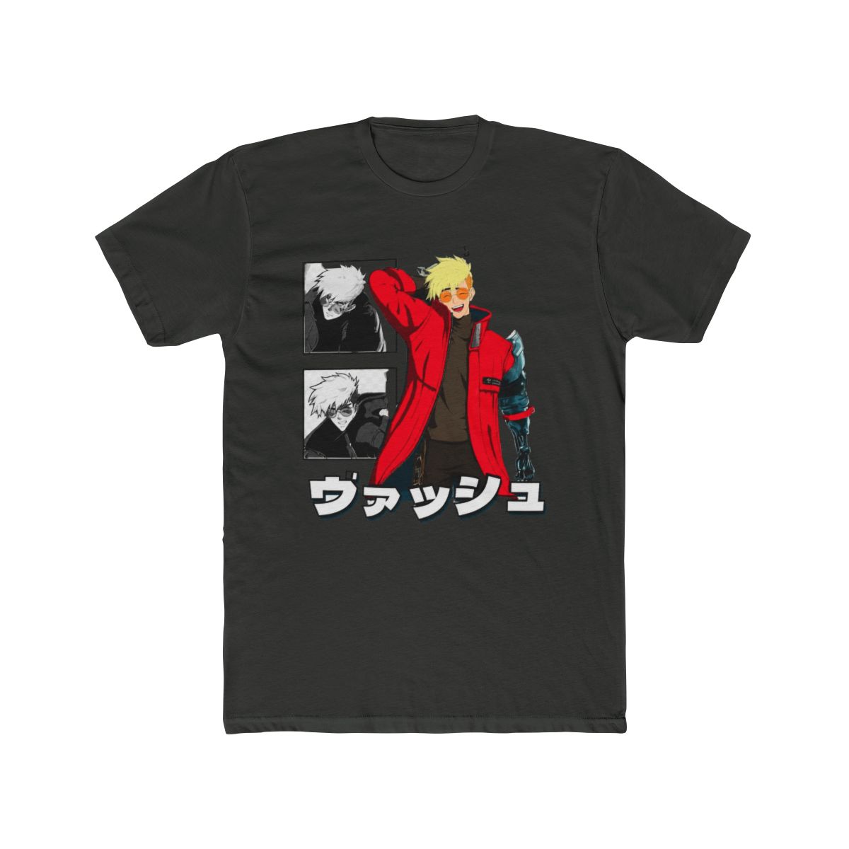 Trigun Stampede Vash the Stampede Multi-Portrait T Shirt - alternate angle 5, merchandise