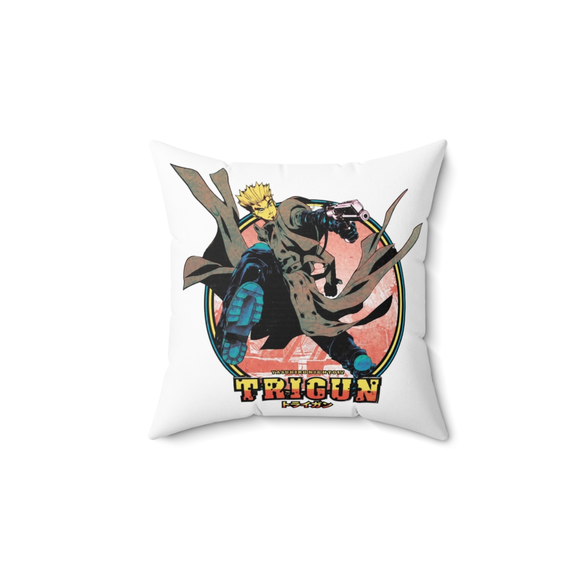 Hot Trigun Vash The Stampede Throw Pillow