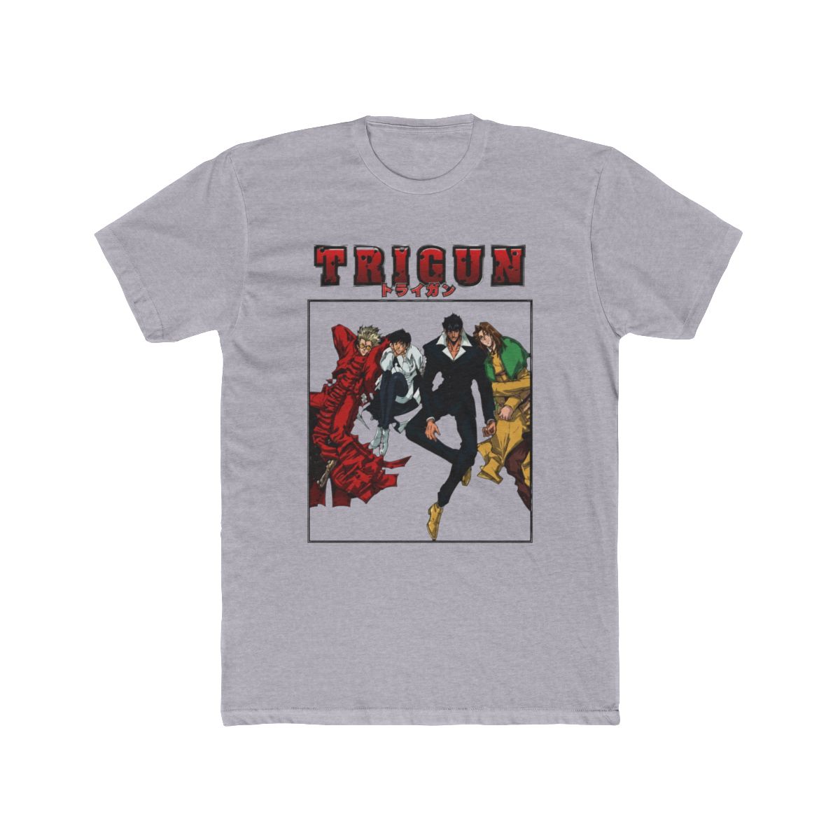 Trigun Vash Meryl Nicholas and Milly Black T Shirt