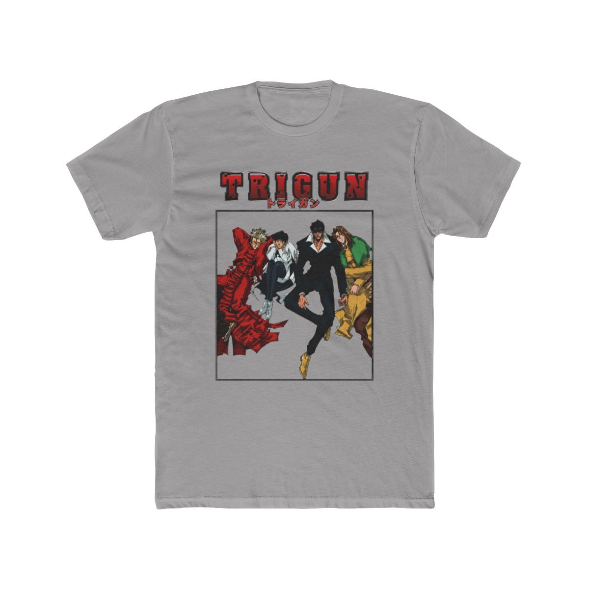 Trigun Vash Meryl Nicholas and Milly Black T Shirt - Official T-Shirts merchandise
